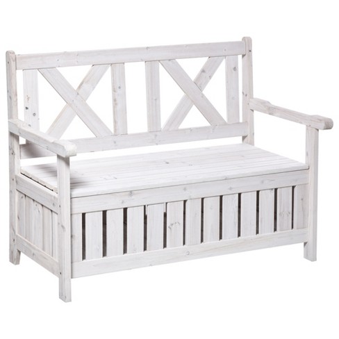 Outdoor storage bench target online