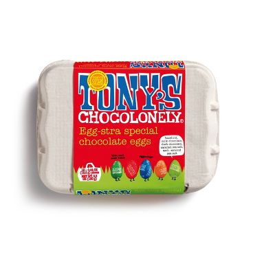 Tony's Chocolonely Easter Eggs Carton - 5.29oz