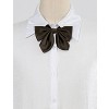 Allegra K Women's Pre-tied Bowknot Solid Color Bowtie School Uniform Bow Ties - 2 of 4
