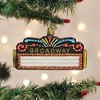 Old World Christmas 2.5 Inch Broadway Marquee Theater Performing Arts Tree Ornaments - 3 of 3