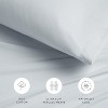 100% 4PC Cotton Sheet Set, Brushed & Pre-Washed Bedding for Softness & Comfort – Becky Cameron - 4 of 4