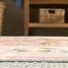 Martha Stewart Floral MSRW195  Machine Washable Skid-Resistant Power Loomed Indoor Rugs - 4 of 4