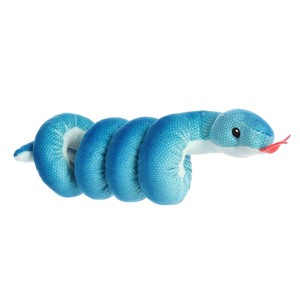 Aurora Small Wrist Wranglers Blue Pit Viper Snake Playful Stuffed Animal 8" - 1 of 4