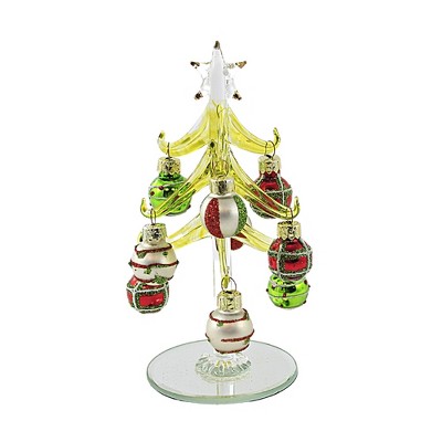 Christmas 6.0" Holiday Ball Christmas Tree Star  Glittered Gold Crest Distributing  -  Decorative Figurines