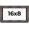 PosterPalooza | Panoramic Shadow Box 1.75" Deep Brown Frame - UV Acrylic, Backing, Hanging Hardware - 2 of 4