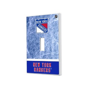 NHL Eastern Conference Teams Ice Wordmark Hidden-Screw Light Switch Plate for Single Toggle - 1 of 4