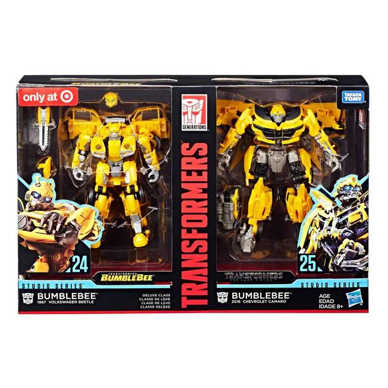 2pk Transformers Toys Studio Series 24 and 25 Deluxe Class Bumblebee Action Figure (Target Exclusive), 3 of 11