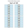 Big Dot of Happiness Happy 100th Day of School - 100 Days Party Water Bottle Sticker Labels - Set of 20 - 3 of 4