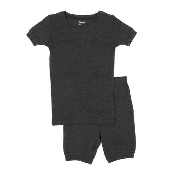 Leveret Kids Two Piece Cotton Pajamas Tie Dye Gray 4 Year : Target