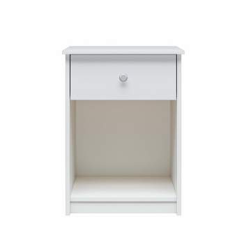 Ameriwood Home Ellwyn Nightstand with Drawer, White