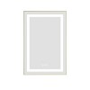 Sapphtopaz Bathroom Wall Mirror,Vanity Mirror with Metal Frame, Wall Mounted Bathroom Mirrors Anti-Fog for Over Sink,Bedroom,Entryway,Living Room - 2 of 4