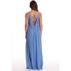 Riviera Sun Womens Tie-Dye Spaghetti Strap Open-Back Maxi Dress  Boho Beach Cover-Up & Casual Summer Sundress - 3 of 3