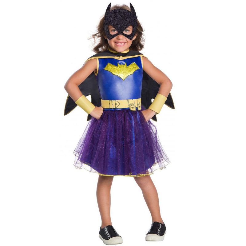 DC Comics Deluxe Batgirl Girls' Costume, 1 of 2