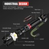 Shadowhawk Tactical Rechargeable LED Flashlight ¨C 3000 Lumen XHP70.2, Zoomable, Waterproof Handheld Light for Camping, Hiking & Emergencies - 2 of 4