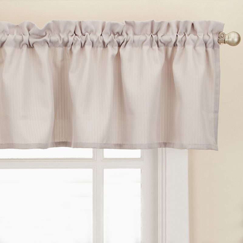 Opaque Ripcord Kitchen Window Curtains by Sweet Home Collection™, 1 of 2