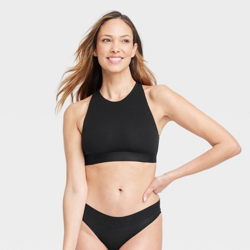 Women's Mesh Bralette - Auden™ Black Xs : Target