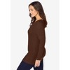 Jessica London Women's Plus Size V-Neck Ribbed Sweater - image 4 of 4