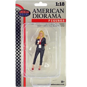 "On-Air" Figure for 1/18 Scale Models by American Diorama - 1 of 3