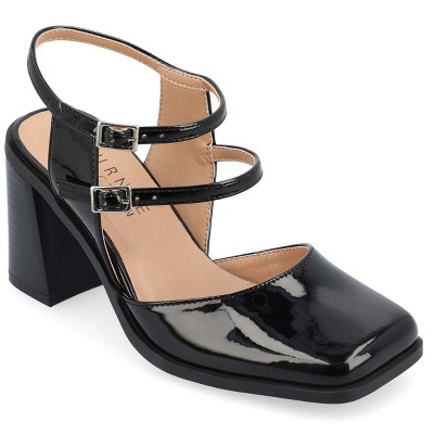 Journee Collection Womens Caisey Double Strap Mary Jane Pumps