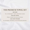 Cotton Quick Dry Textured Bath Towel - Great Bay Home - 4 of 4