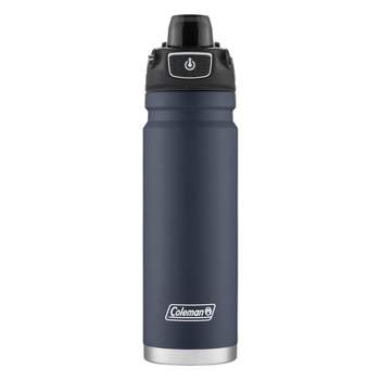 Coleman 24oz Stainless Steel Burst Vacuum Insulated Water Bottle with Leakproof Lid - Blue Night