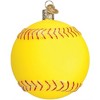 Old World Christmas Glass Blown Ornament for Christmas Tree, Softball - 2 of 4