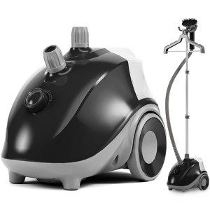 GreenEver Standing Garment Steamer, 1500W Powerful Steamer for Clothes with Roll Wheels, 1.7L Water Tank, Heats in 45 Seconds - 1 of 4