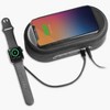 iHome Bluetooth Alarm Clock with Wireless Charger and USB Charging Station (iBTW112) - 3 of 4