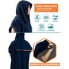 SUN CUBE Surf Beach Towel Changing Robe with Hood, Quick Dry Microfiber Wetsuit Changing Towel with Pocket for Surfing Men Women - 4 of 4
