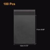 Unique Bargains Self-Sealing Water Resistant Packing Cookies Jewelry Bags 100 Pcs - 2 of 4