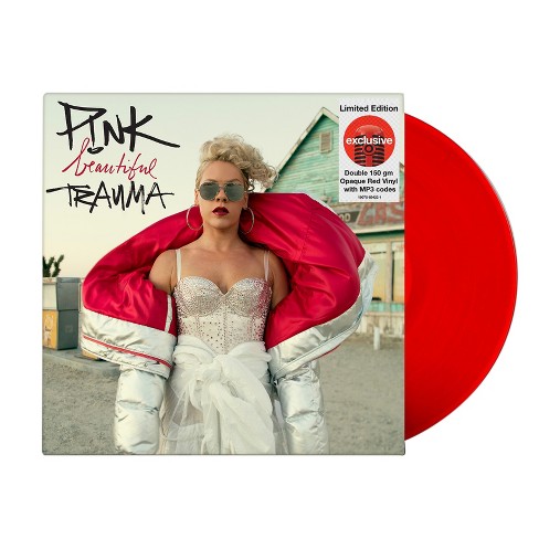 Pink - Beautiful Trauma (Vinyl) (Target Exclusive, Opaque Red)