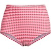 Lands' End Women's Chlorine Resistant Tummy Control Tugless High Waisted Bikini Swim Bottoms - 3 of 4