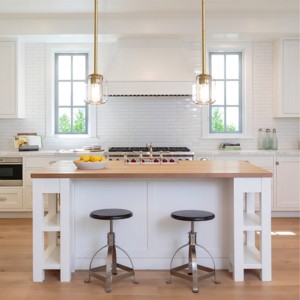 BAOURE 5.11" Black Crystal Pendant Light Fixture,Modern Kitchen Pendant Light Over Island,Indoor Crystal Mini Hanging Lighting for Kitchen Dining Room - 1 of 4