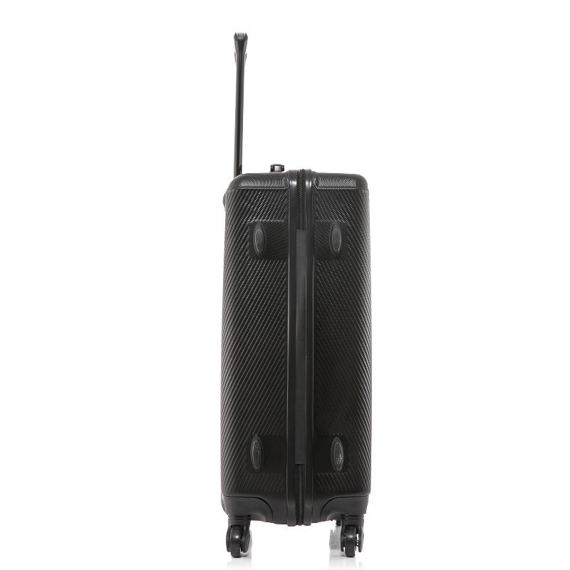 DUKAP Discovery Lightweight Hardside Large Checked Spinner Suitcase - Black, 6 of 12