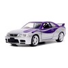 Jada Nissan Skyline GT-R (R33)  Silver/Purple Fast & Furious 1:32 Scale - 2 of 3