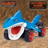Crazy Truck Motorized Shark Toy | Blue Fish Vehicle w/ Sounds & Stunts Kids 3+ - 2 of 4