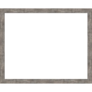 Amanti Art Marred Pewter Framed Dry Erase Magnetic Board - 1 of 4