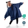 The Bare Homey - Kids Wearable Blanket - Fleece Side Pockets - 4 of 4