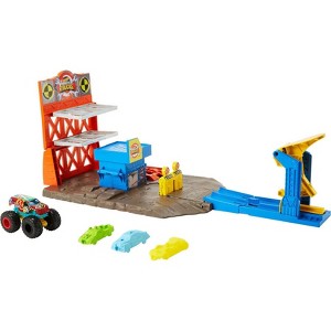 Hot Wheels Monster Trucks Blast Station Playset - 1 of 4