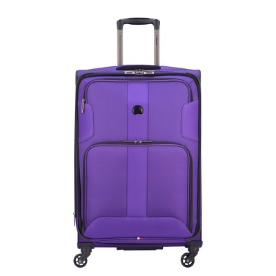 target purple luggage