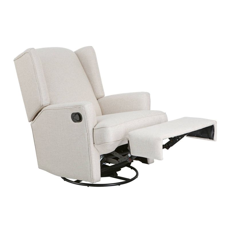 Second Story Home Hemingway Swivel Recliner Chair - Canvas, 5 of 9