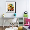 Stupell Industries Riding In Back Dino Car Framed Print Under Glass Art - 3 of 4
