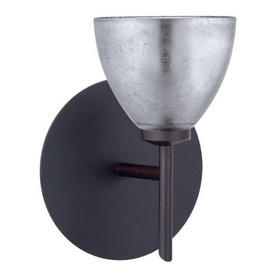 Besa Lighting Divi 1 - Light Wall Light in  Bronze
