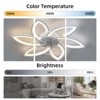 BestParts 30.7" Ceiling Fan with LED Light - 6-Speed Control, 3-Color Temp, Remote, Energy Efficient - 2 of 4