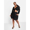 Rebdolls Women's Zoey Textured Wide Leg Shorts - 3 of 4