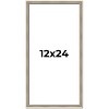 PosterPalooza | Panoramic Classic Modern Silver Frame - UV Acrylic, Foam Board Backing, Hanging Hardware - 2 of 4