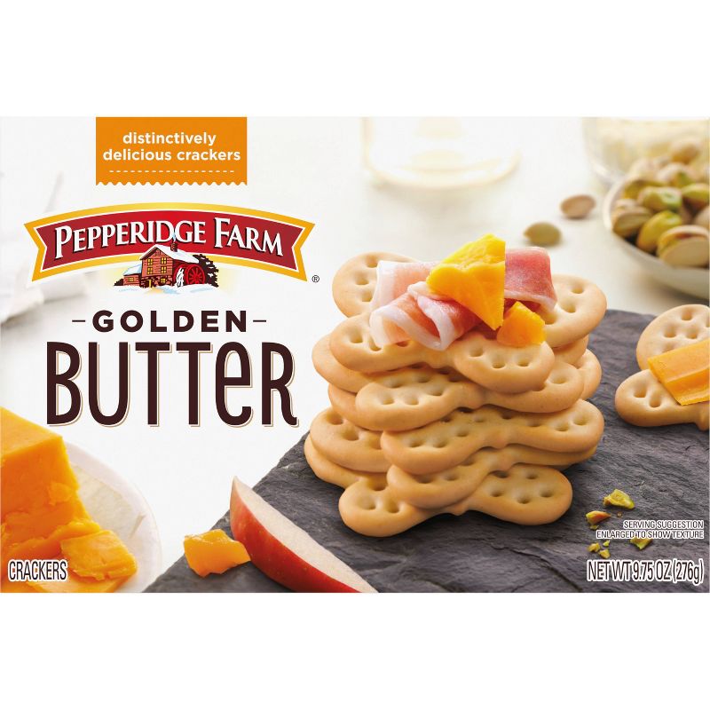 Pepperidge Farm Golden Butter Crackers, 9.75oz Box, 2 of 5