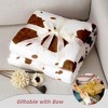 Cozy Bliss Animal Print Throw Blanket Soft Bedding Blanket - 2 of 4