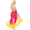 LA LEELA Summer Sarong Coverups for Women Beach Wrap Skirt Swimwear Bikini Cover Ups One Size Multicolored, Solid - 3 of 4