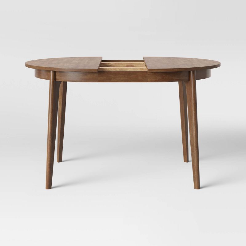Astrid Mid-Century Round Extendable Dining Table - Threshold™, 5 of 17